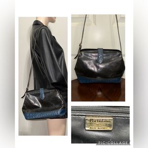 Vintage Portofino Leather Shoulder bag